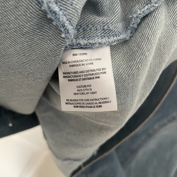 FRIENDS: Denim Jean Vest You're My Lobster Unisex Adult Size Large - Picture 7 of 8